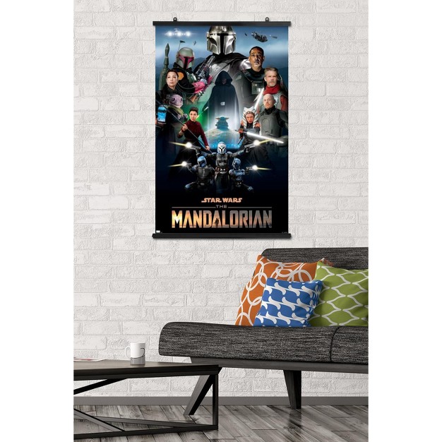 Trends International Star Wars The Mandalorian Season 2 Key Art By Andrew Switzer Unframed Wall Poster Prints