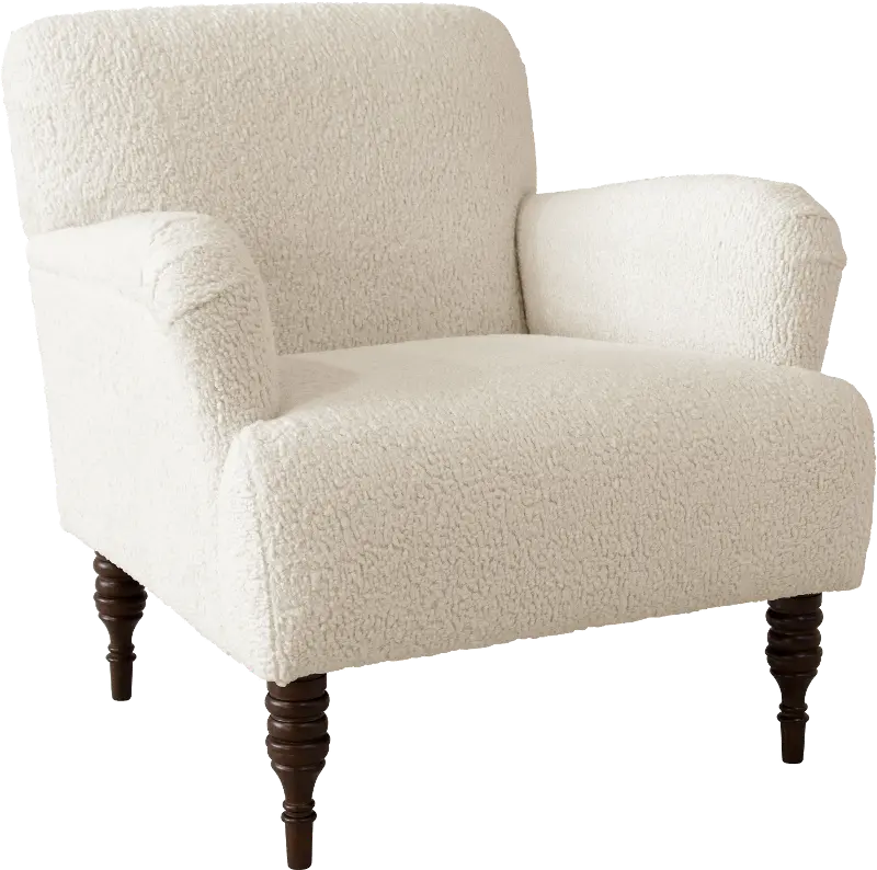 Cherrie Faux Sheepskin Accent Chair - Skyline Furniture