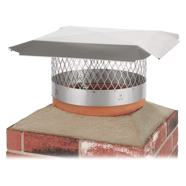 Masonry Chimneys With Expanded Metal Mesh And Welded Legs