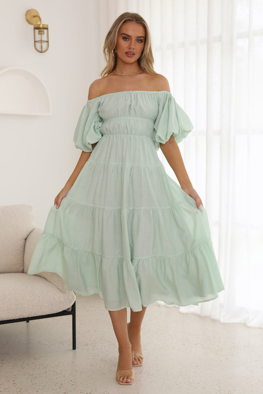 Dessert Run Maxi Dress Mint