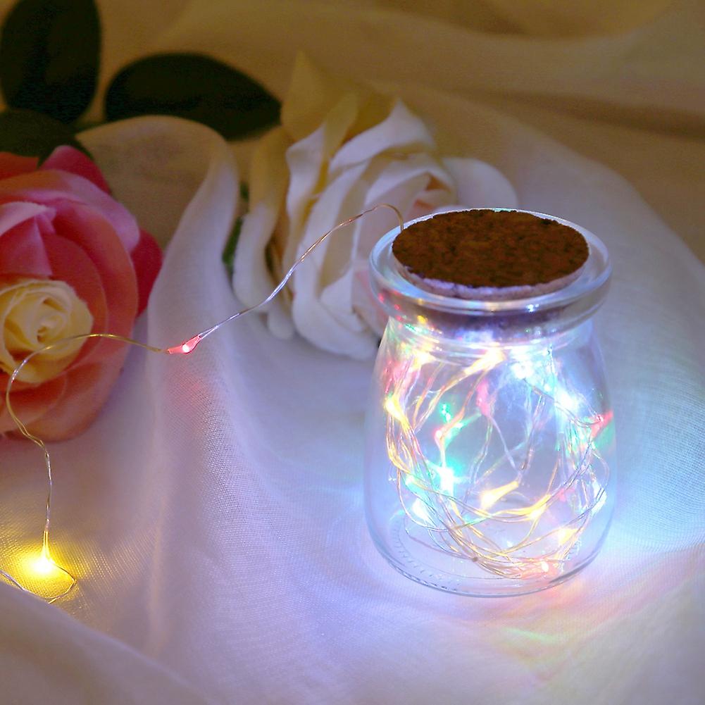 Led Copper Wire Beautiful Waterproof Diy String Lights Home Courtyard Party Decorationmulticolor