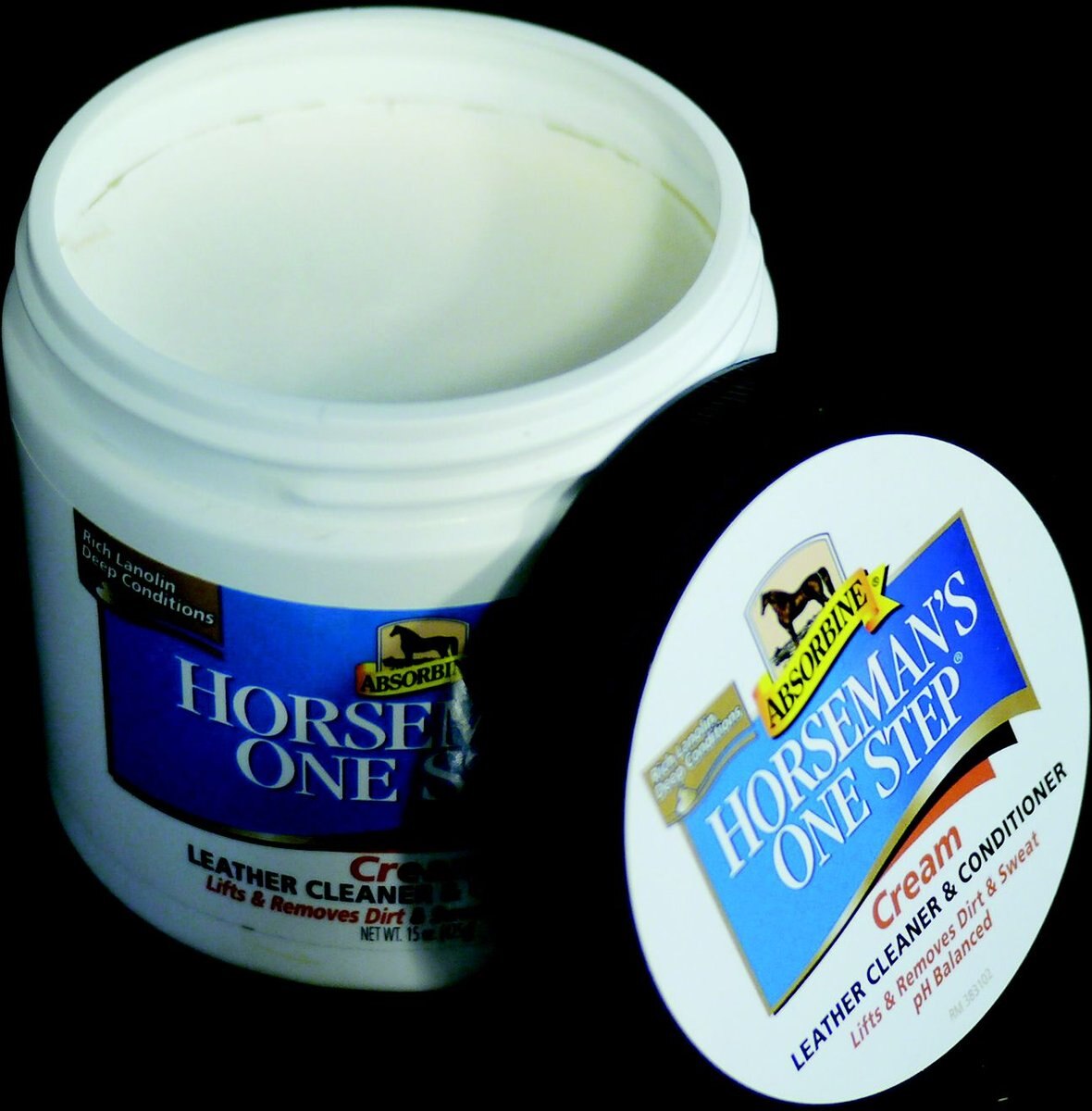 Absorbine Horseman's One Step Cream Leather Cleaner and Conditioner