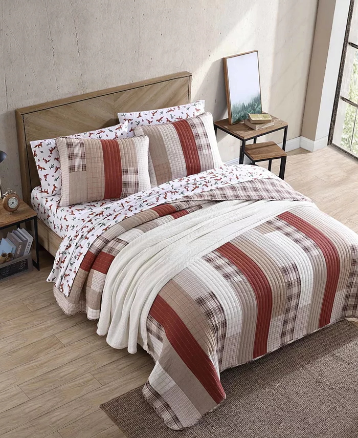 Eddie Bauer Fairview Quilt Set， Twin