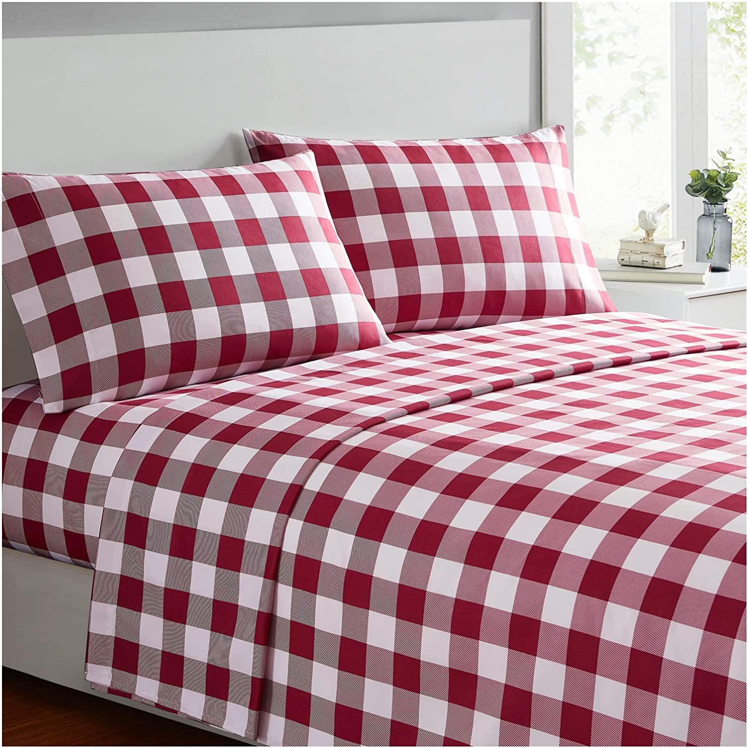 Brushed Microfiber Hypoallergenic Bedsheet Set