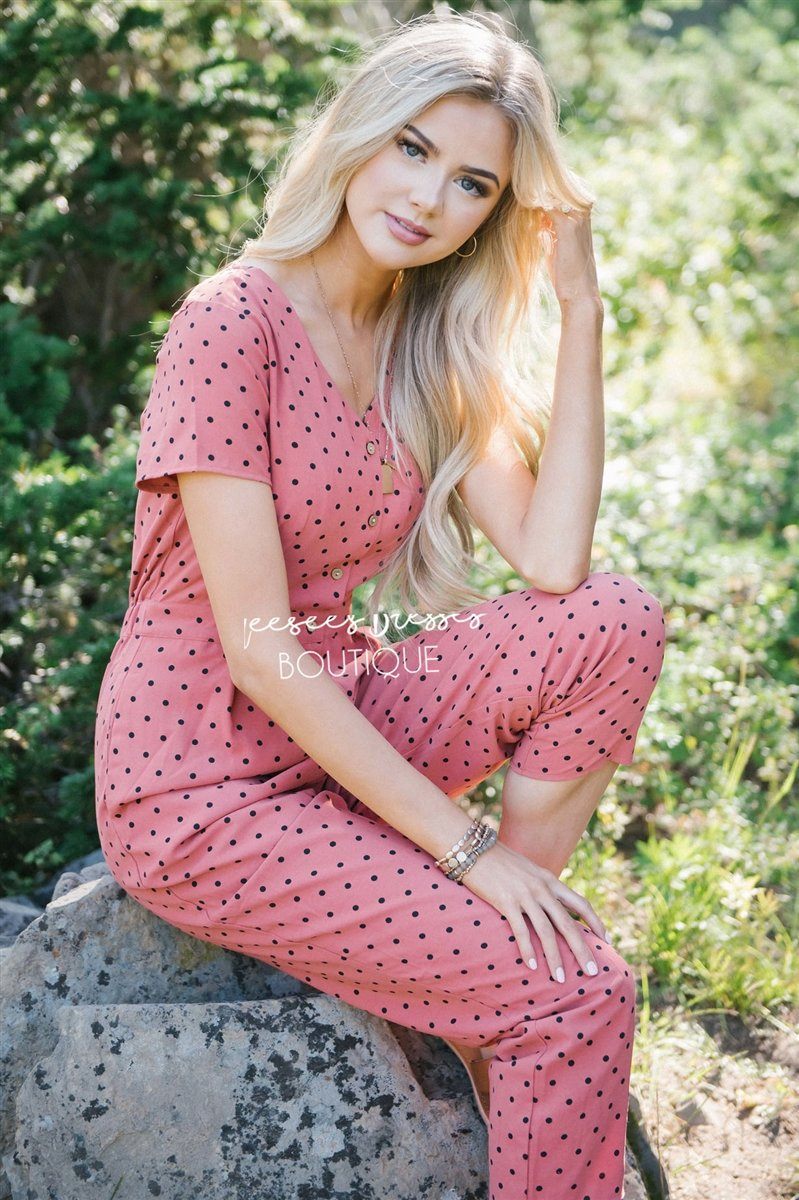 The Mimi Polka Dot Jumpsuit