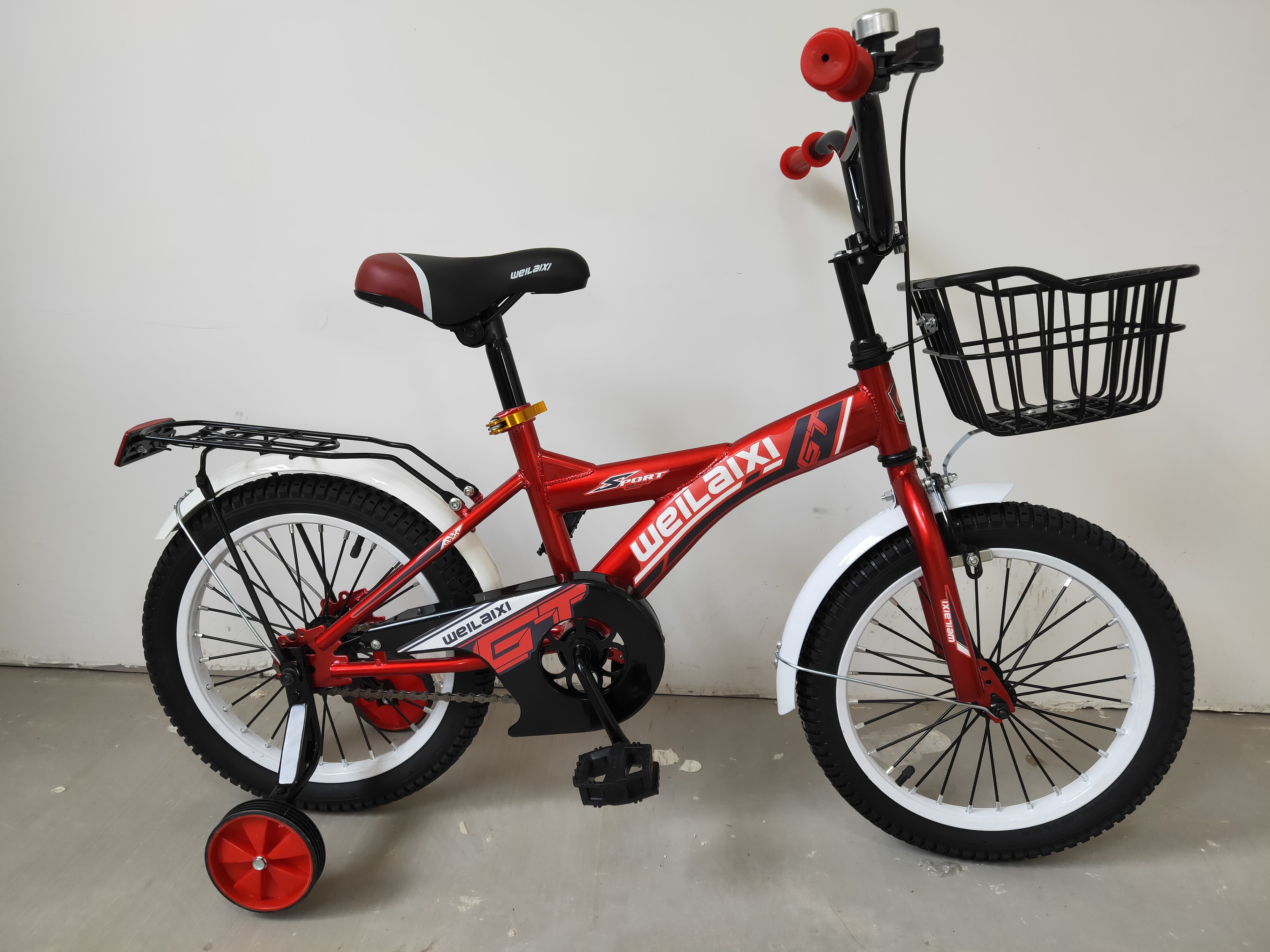 2023 Kid's Bike Steel Frame Children Bicycle 14 16 Inch with Training Wheel