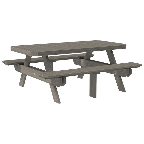 Poly Lumber 6' Rectangular Picnic Table