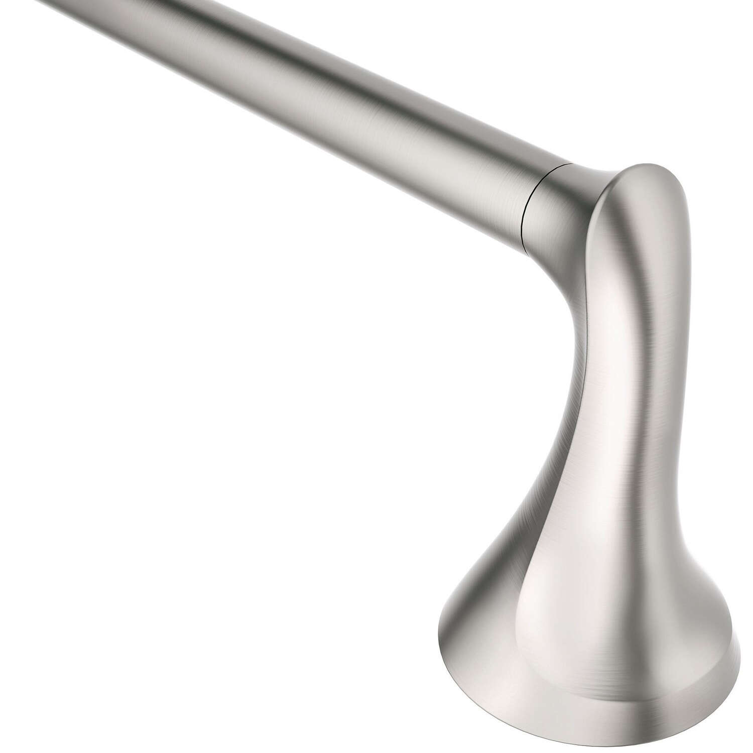 Moen Darcy Brushed Nickel Towel Bar 24 in. L Zinc