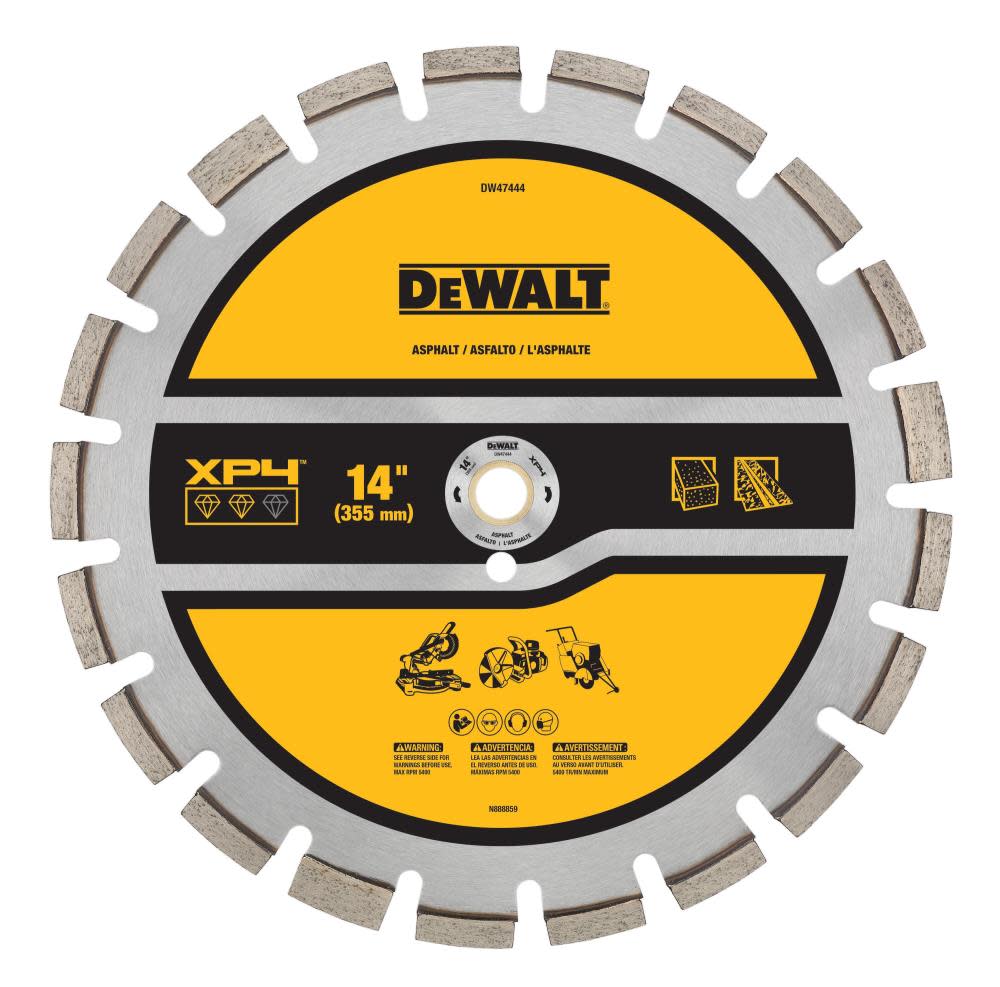 DEWALT Diamond Blade 14 SEGMENTED XP4 ASPHALT