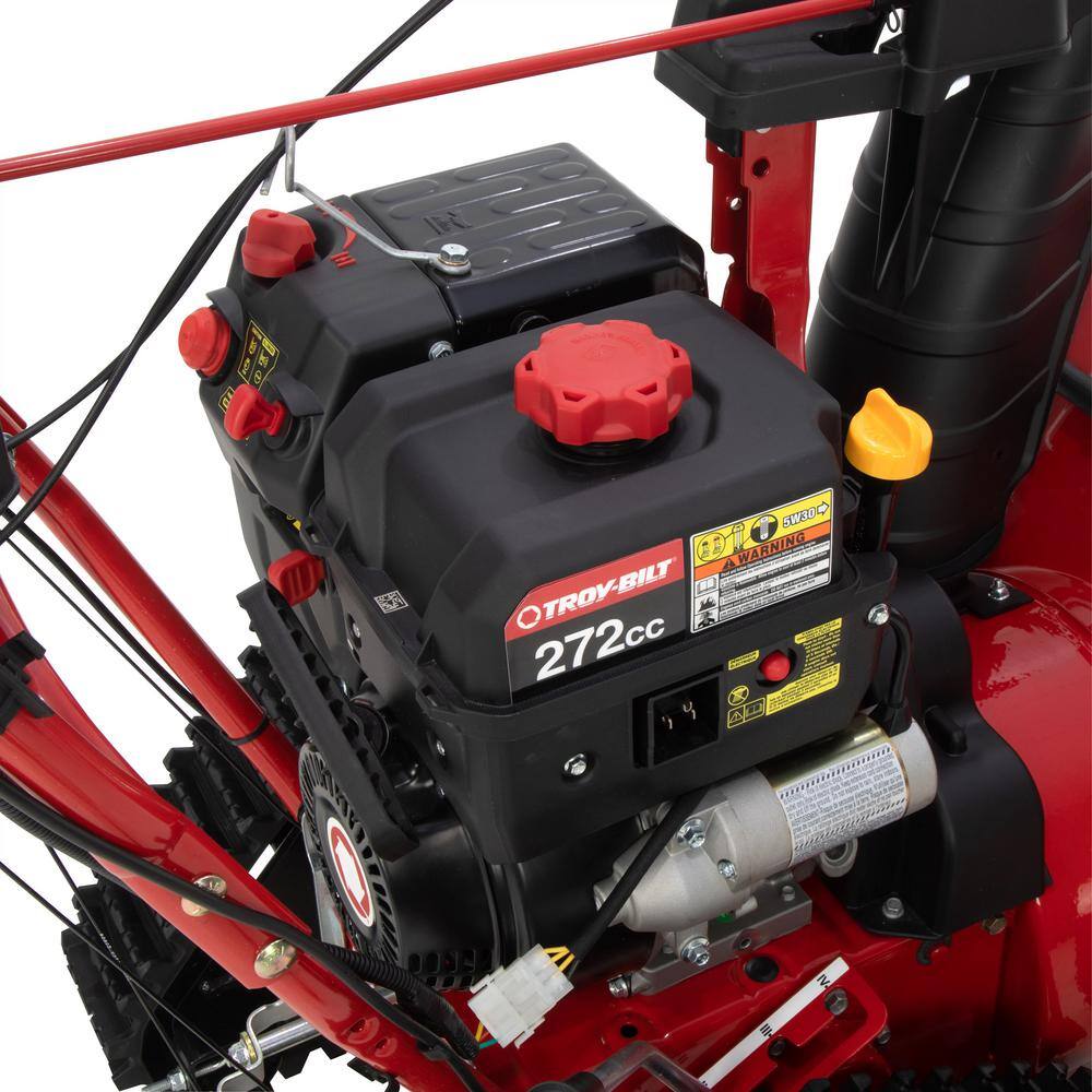 Troy-Bilt Storm Tracker 28 in. 277cc Two-Stage Electric Start Gas Snow Blower with Track Drive and Heated Grips Storm Tracker 2890