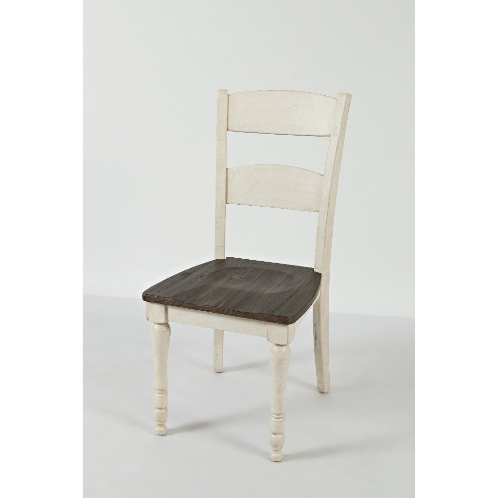 Loft White Ladderback Dining Chair