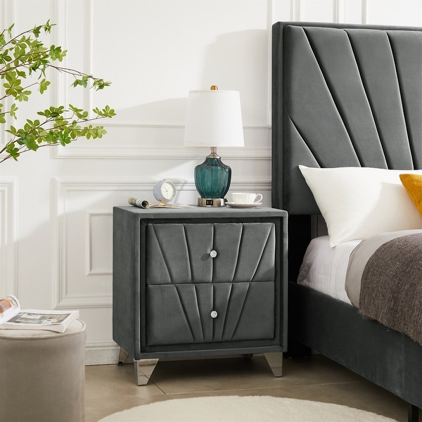 Queen Bed with Two Nightstand - - 36629394