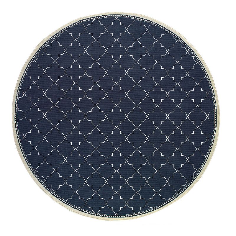 StyleHaven Mainland Moroccan Lattice Indoor Outdoor Rug