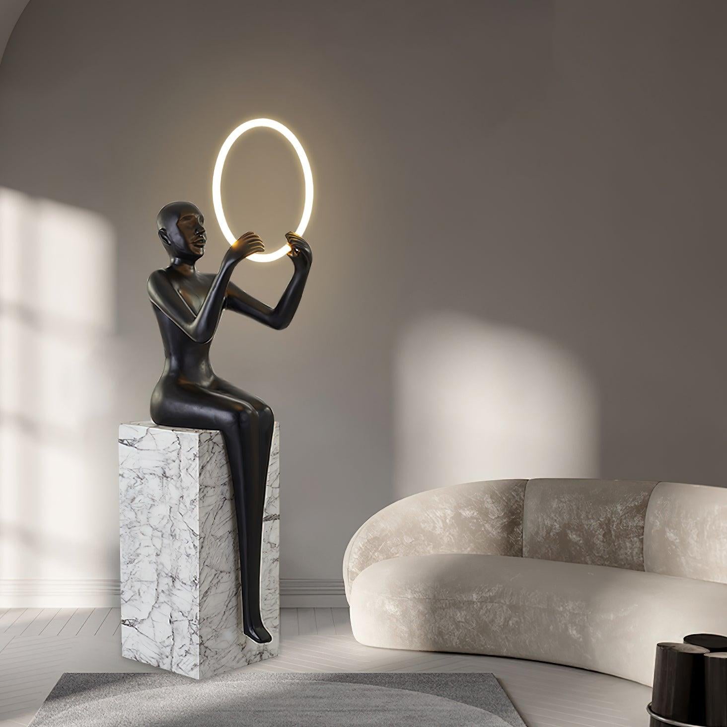 Elena Sculpture Floor Lamp