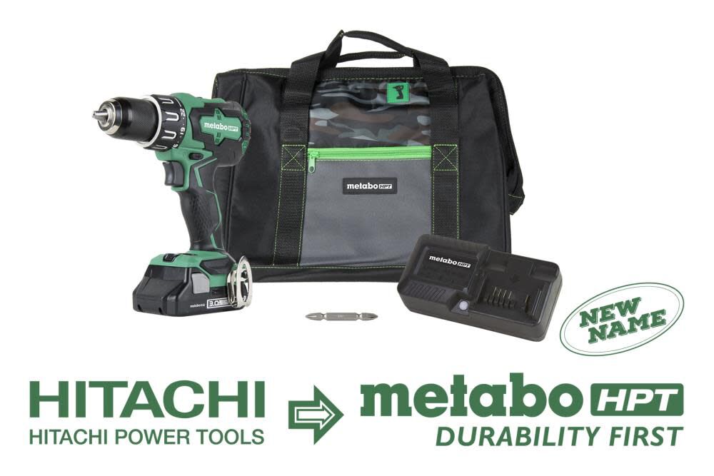 Metabo HPT 18V Brushless Hammer Drill Kit DV18DBFL2SM from Metabo HPT