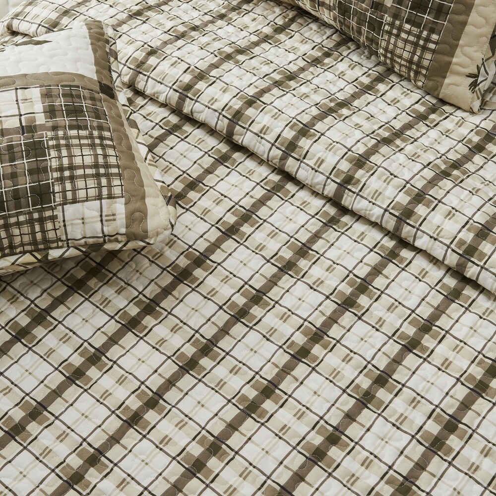 Premium Rustic Lodge  Season Quilt Set