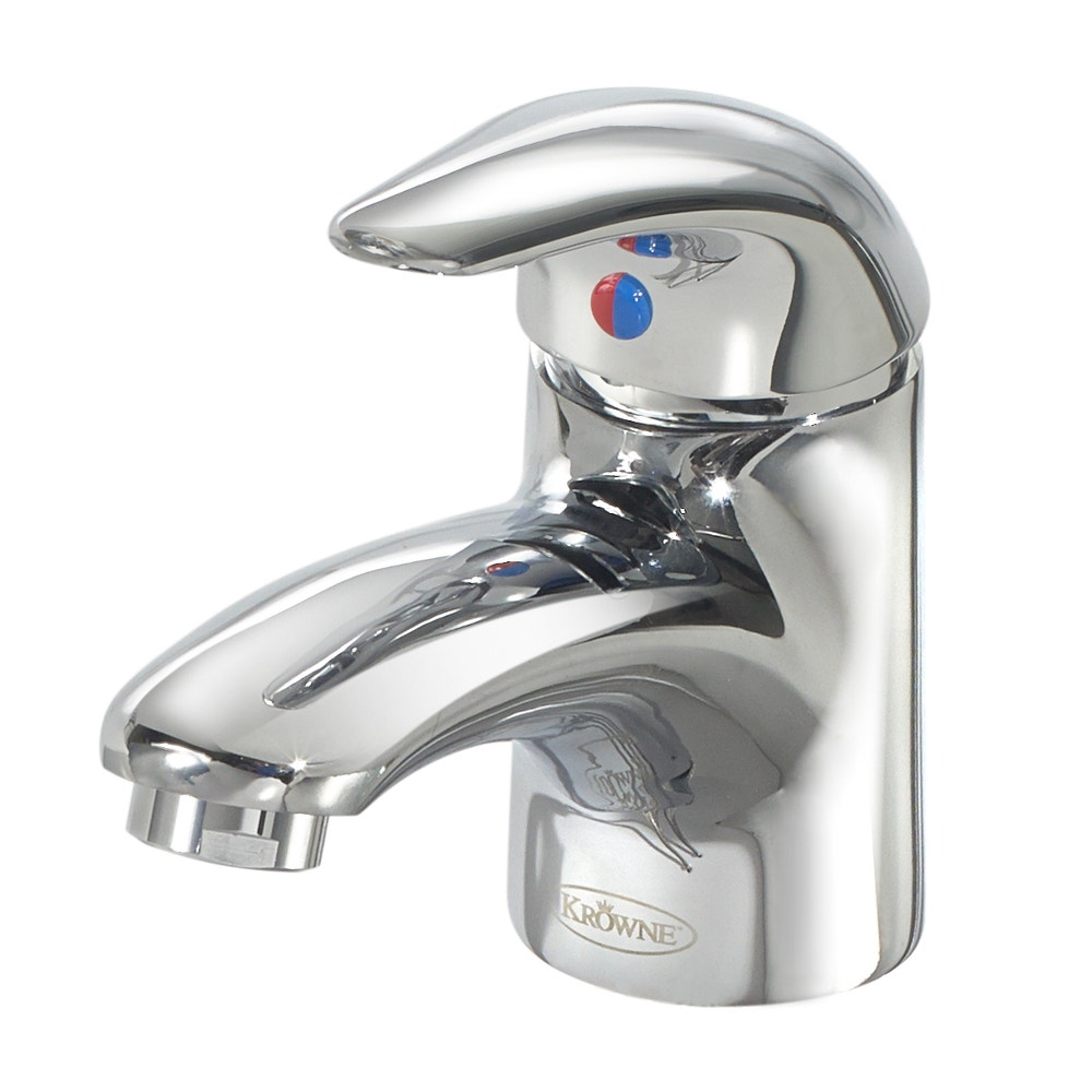 Krowne 14-510L Royal Series Single-Hole Deck-Mount Lavatory Faucet with Single Lever