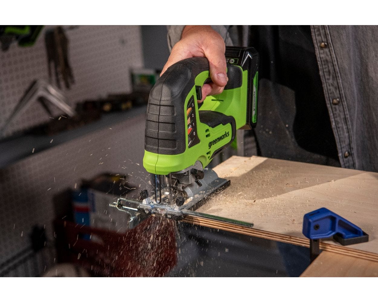 24V Brushless Jig Saw Tool Only | Greenworks