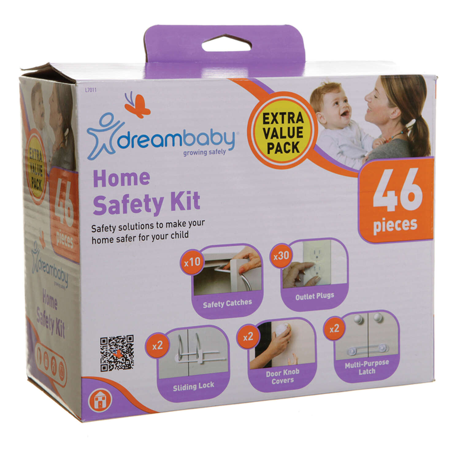 Dreambaby White Plastic Home Safety Basics Kit 46 pk