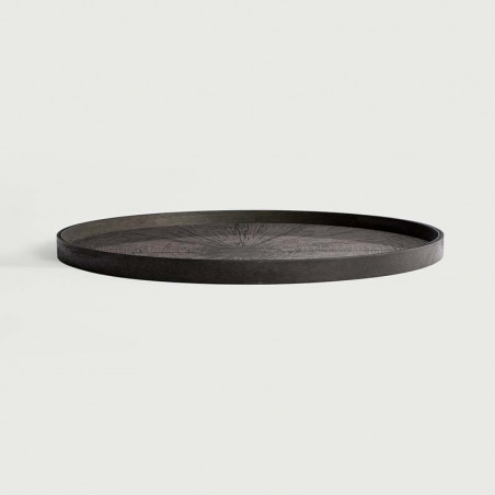 Plateau XL Black Slice Tray Ethnicraft - Plateau - Decoration - GRIIN