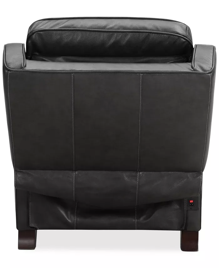 Furniture CLOSEOUT! Haizen 32 Leather Power Recliner