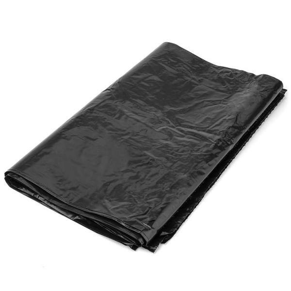 Aluf Plastics 33 Gal. 2.0 ml 33 in. x 39 in. Large Black Plastic Heavy-Duty Garbage Can Liners Bags (Huge 100-Pack) PG6-4060