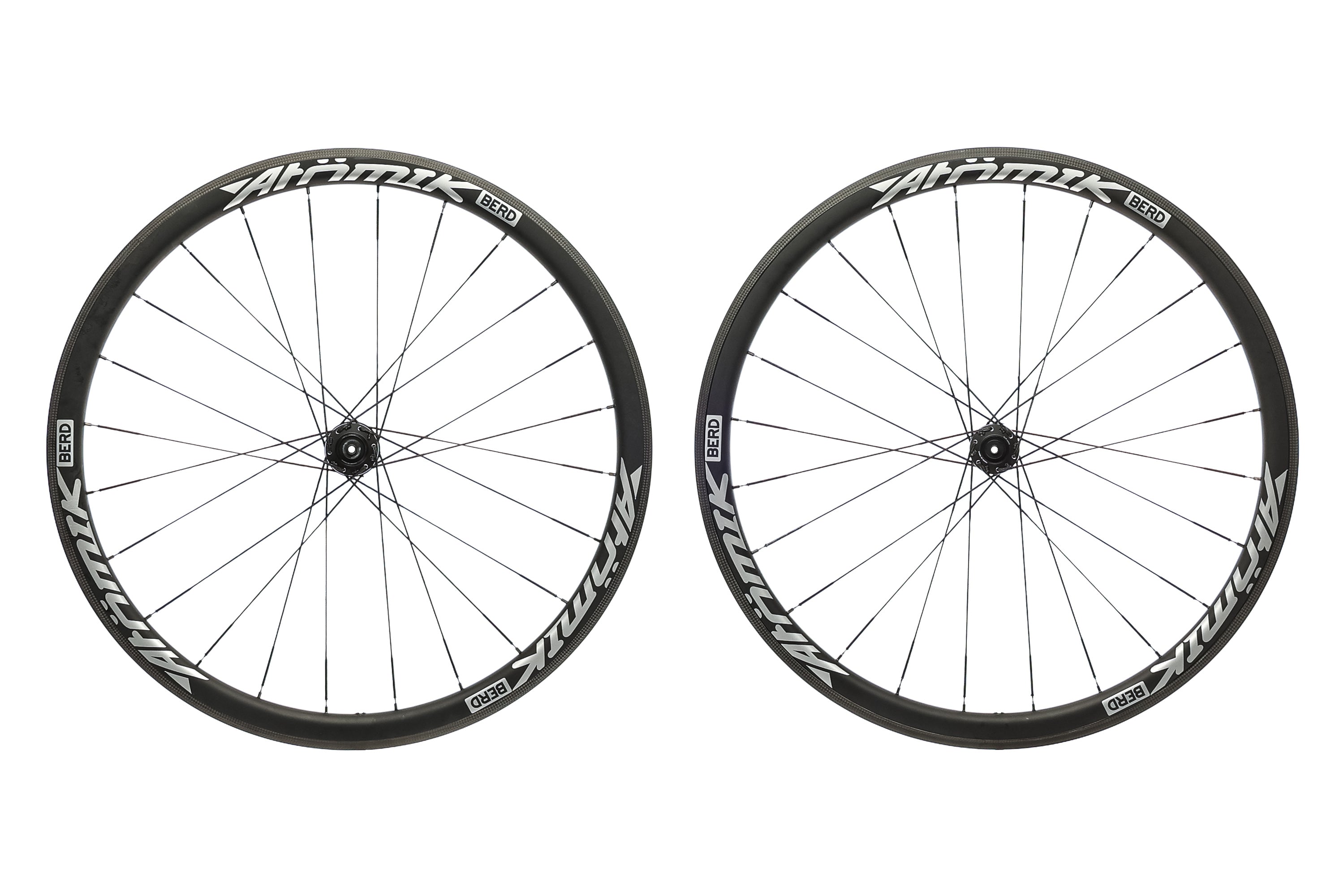 Atomik BERD 38 Carbon Tubeless 700c Wheelset