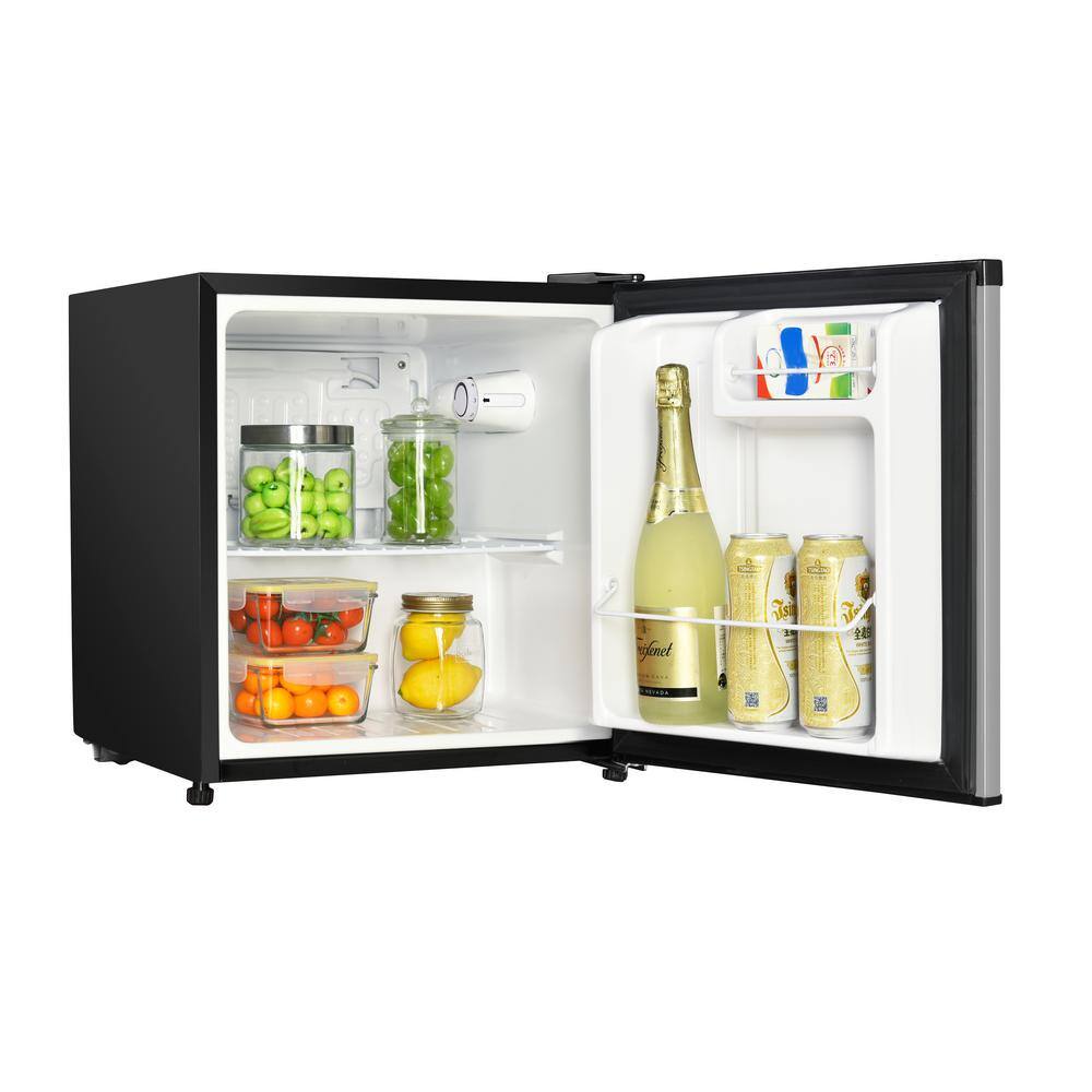 Magic Chef 1.7 cu. ft. Mini Fridge in Black with Freezerless Design MCAR170BE