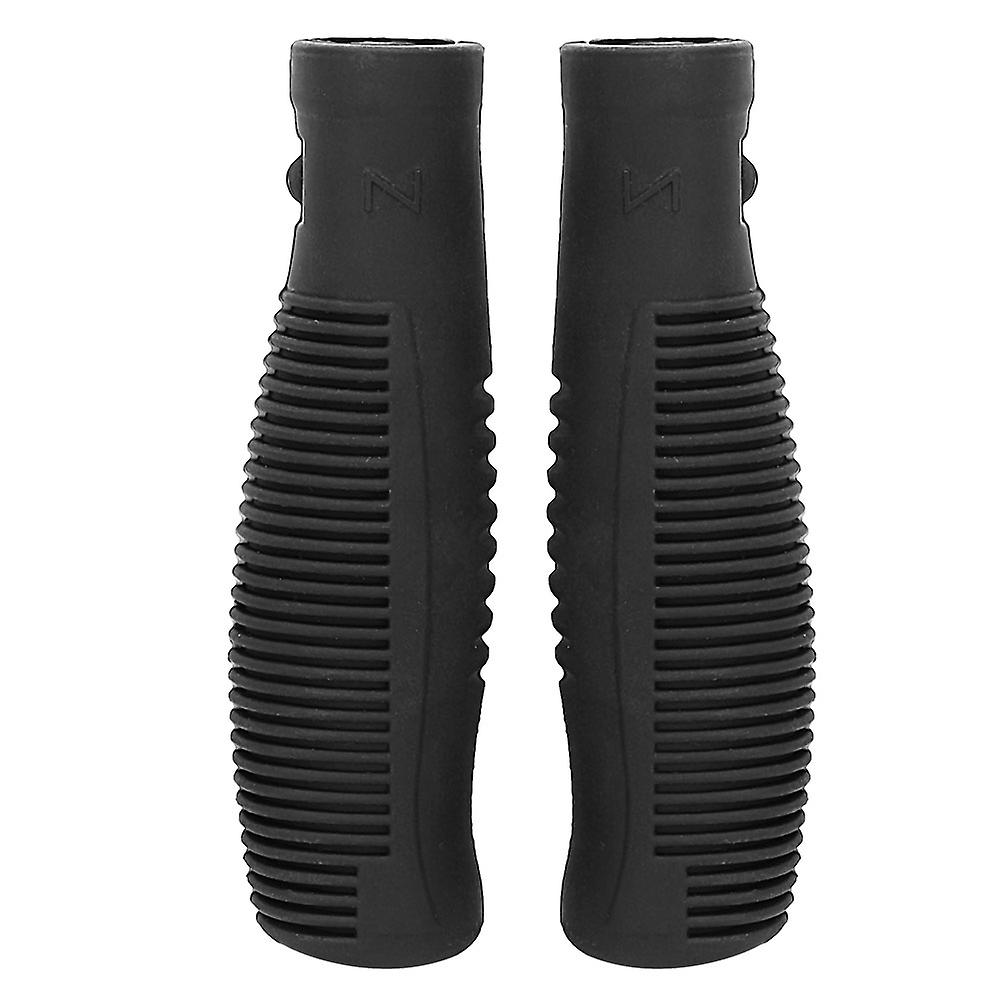 1 Pair Handlebar Handle Bar Grips Bike Lock Cover Protector For 8-inch Electric Scooter