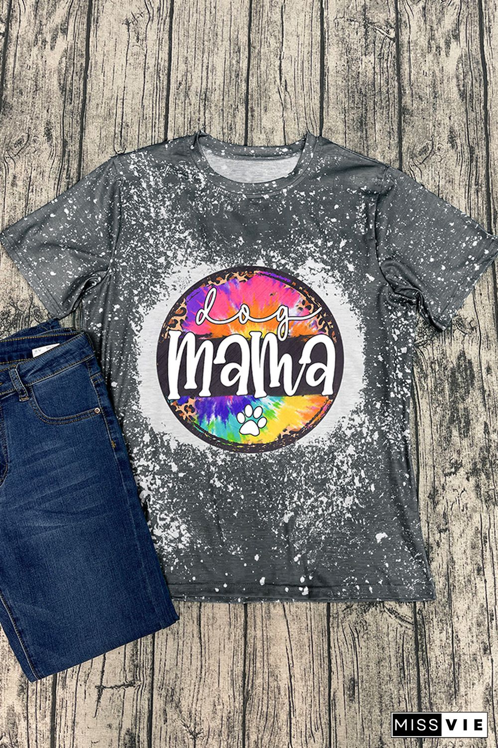 Dog Mama Summer Graphic Tee Wholesale