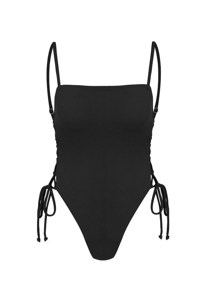 HELLO MOLLY Cubana Night Swimsuit Black