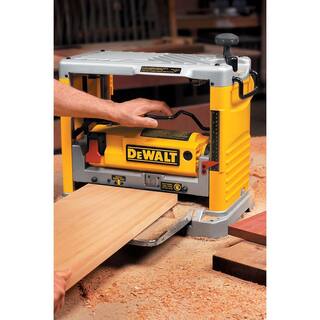 DW 15 Amp Corded 12.5 in. Planer and Mobile Thickness Planer Stand DW734WDW7350