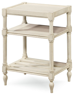 Emma Mason Signature Grayside Chair Side Table  Cotton UNI0278   Traditional   Side Tables And End Tables   by Emma Mason  Houzz