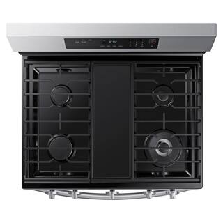  6.0 cu. ft. Smart Freestanding Gas Range with 18K BTU Dual Power Burner in Stainless Steel NX60A6311SS