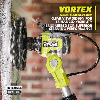 RYOBI 7 in. VORTEX Hard Bristle Brush A95HRB7