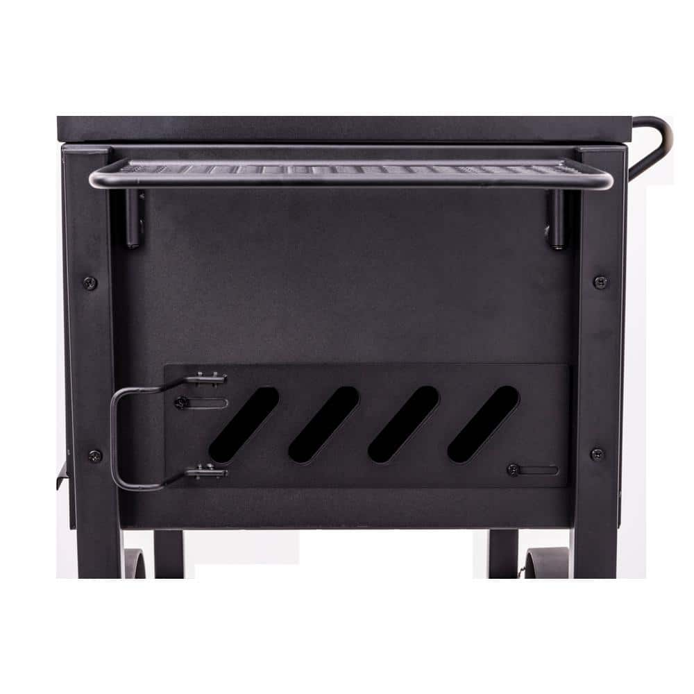 OKLAHOMA JOE'S Judge Charcoal Smoker Grill in Black with 540 sq. in. Cooking Space 19302087