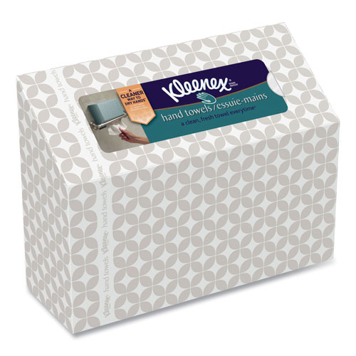 Kimberly-Clark Kleenex Everyday Hand Towels | 8 x 9.1， White， 60 Towels