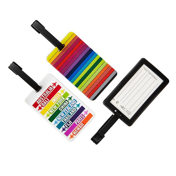 Travelon Destination Stripes Luggage Tags