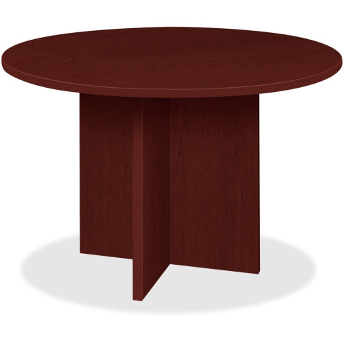 Lorell Prominence Round Laminate Conference Table (PT42RMY)