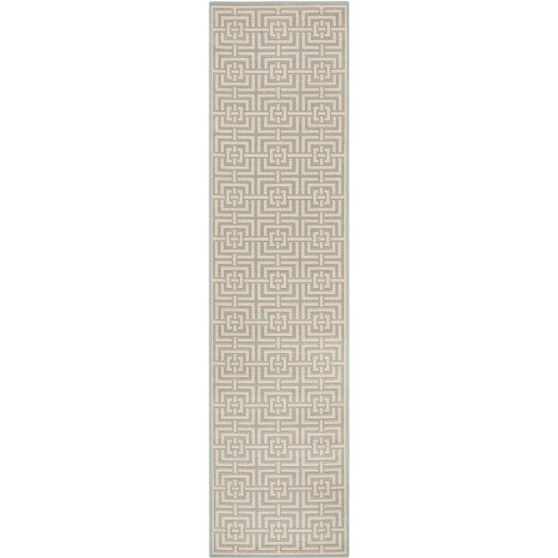 Linden Lnd128 Power Loomed Indoor outdoor Area Rug Safavieh