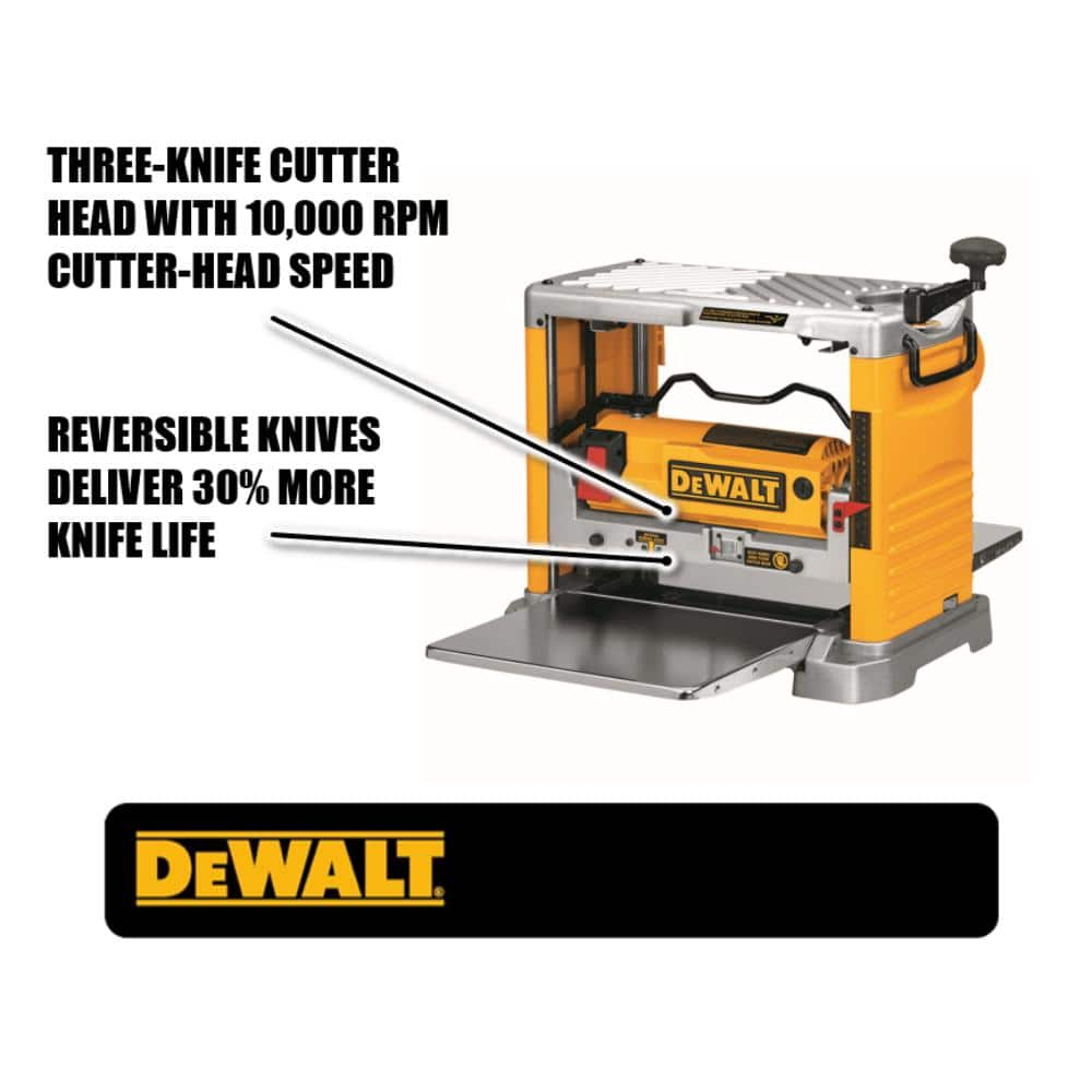 DEWALT 15 Amp Corded 12.5 in. Planer DW734