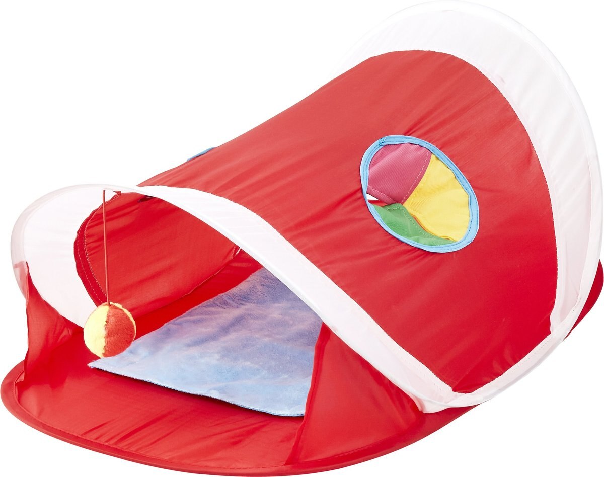 Hartz Just For Cats Peek and Play Pop-Up Tent Cat Toy