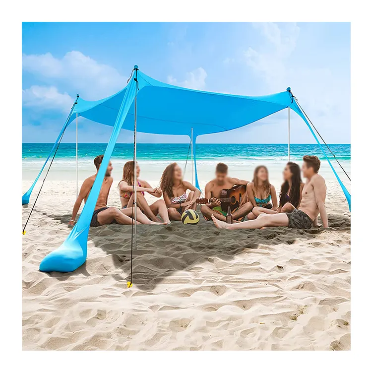 camping equipment beach tent sun shade shelter large  beach outdoor sunshade tents camping canopy tent