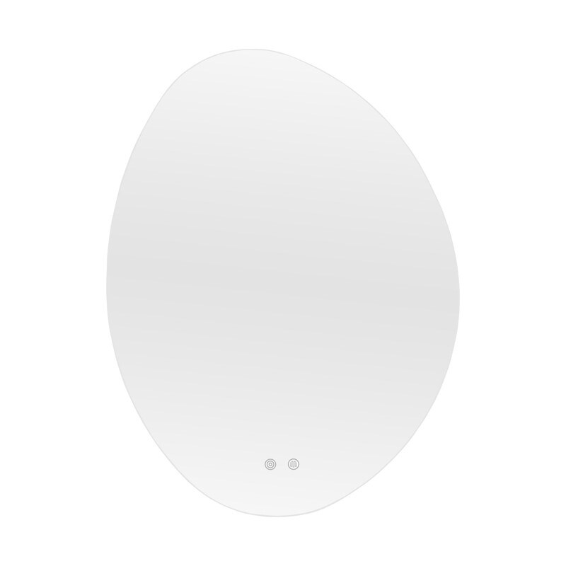 Wallbeyond 3 Tone Modern Style Frameless Irregular LED Wall Mirror   24\
