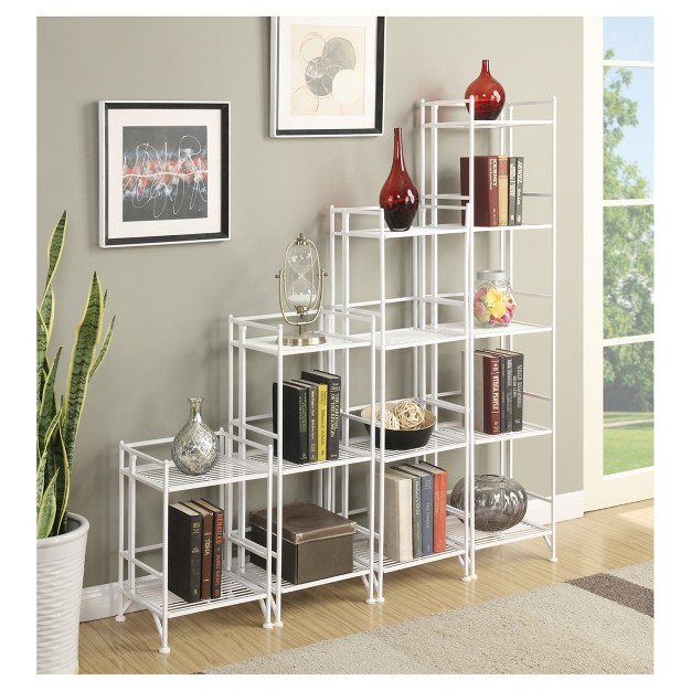 5 Tier Folding Metal Shelf Breighton Home