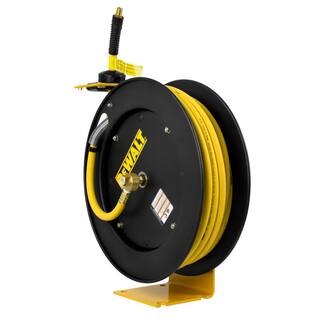 DW 38 in. x 50 ft. Single Arm Auto Retracting Air Hose Reel DXCM024-0374