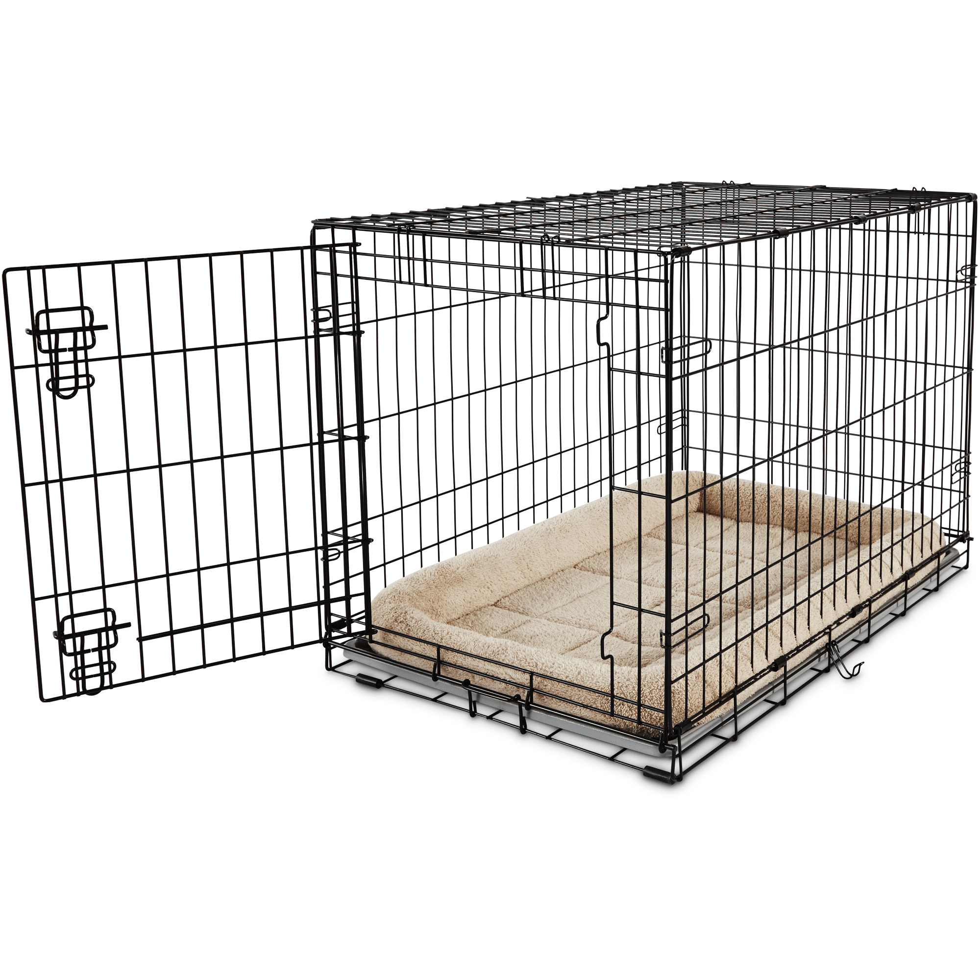 EveryYay Going Places 1-Door Folding Dog Crate， 36