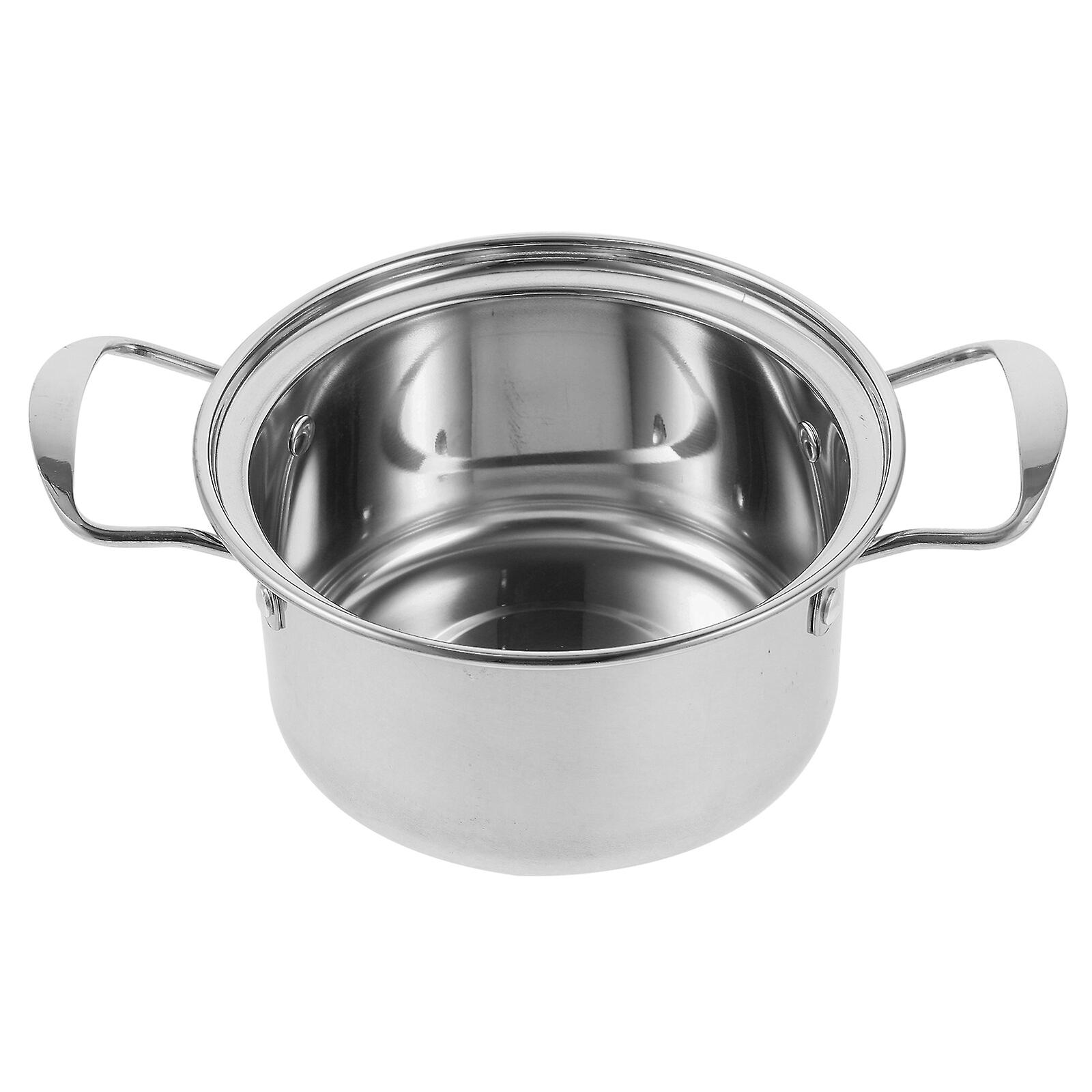 Small Pot Double Handle Soup Pot Kitchen Cooking Pot Sauce Pan Noodle Cooking Pot