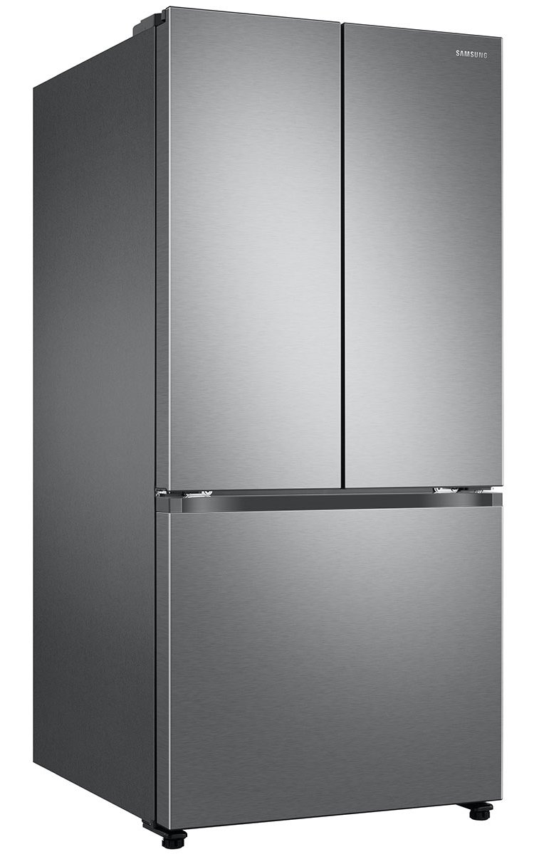  ADA 25 Cu. Ft. Fingerprint Resistant Stainless Steel 3-Door French Door Refrigerator With Dual Auto Ice Maker