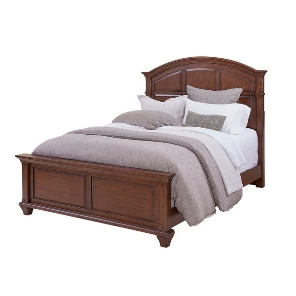 Harbor Point Cherry Finished Arched Panel 5-Piece Bedroom Set by Greyson Living - - 35114489